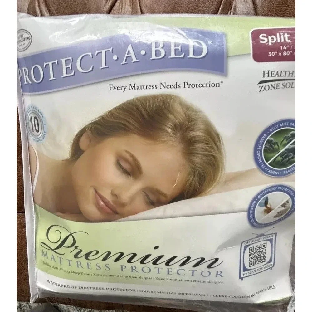 New Split Queen Premium Mattress Protector 14